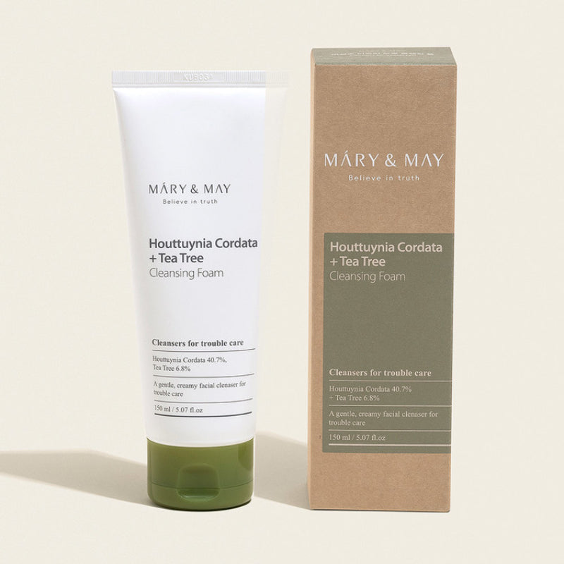 Houttuynia Cordata + Tea Tree Cleansing Foam