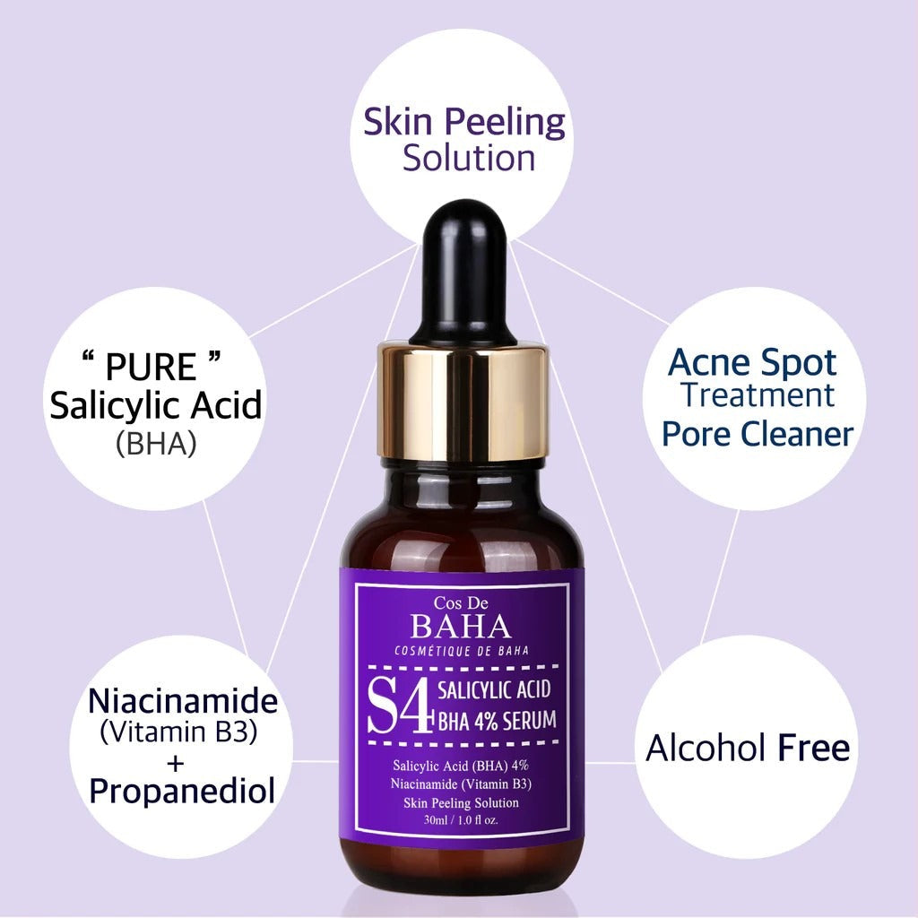 Salicylic Acid BHA 4% Serum
