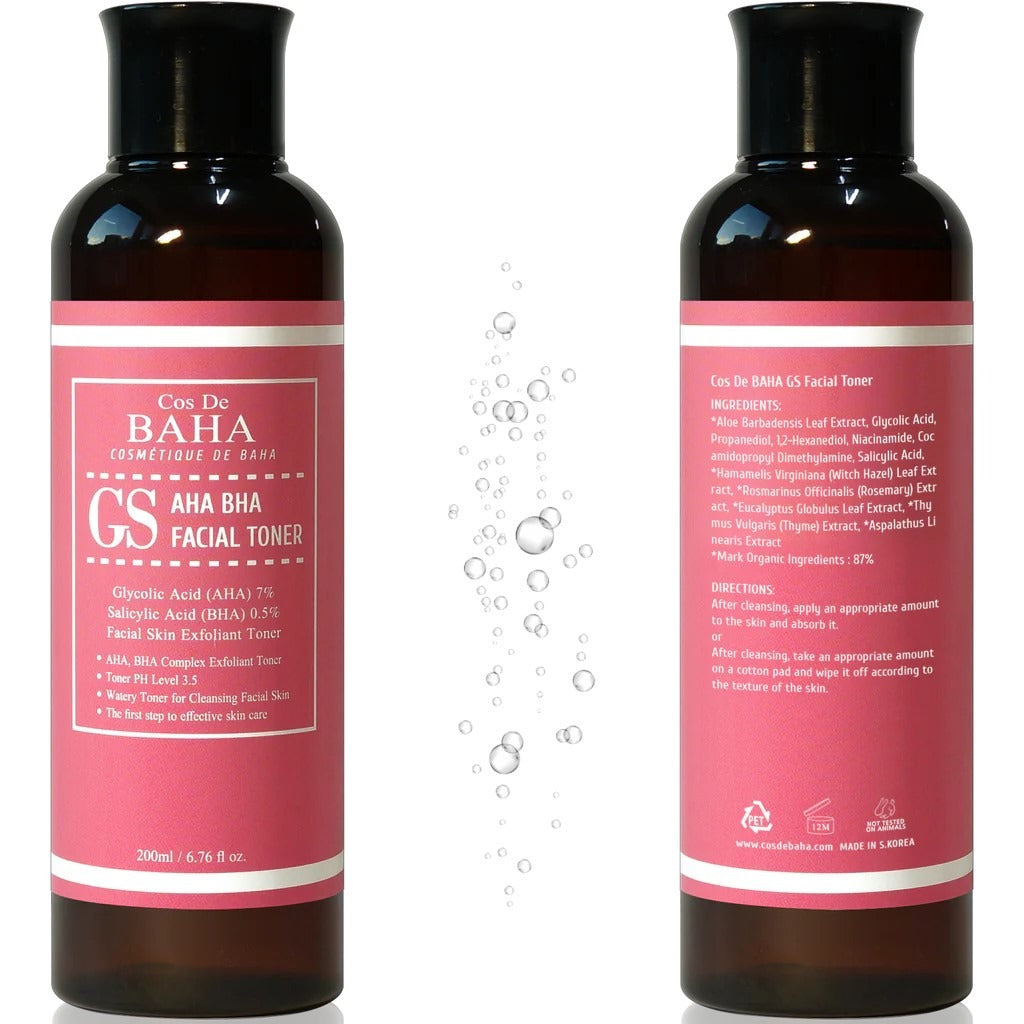 GS AHA BHA Facial Toner
